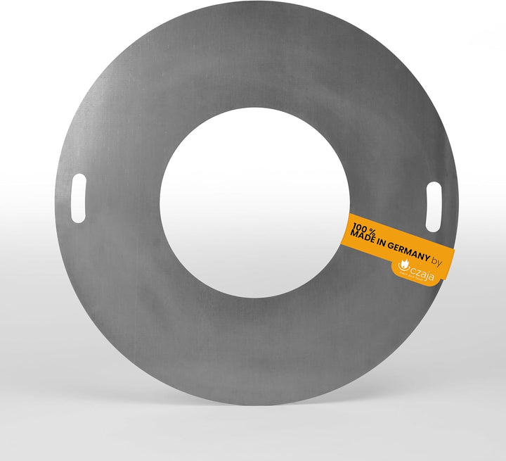 Feuerplatte 98 cm (100 cm) cm für Feuerschale und Feuertonne - Grillring - Plancha Grillplatte für F