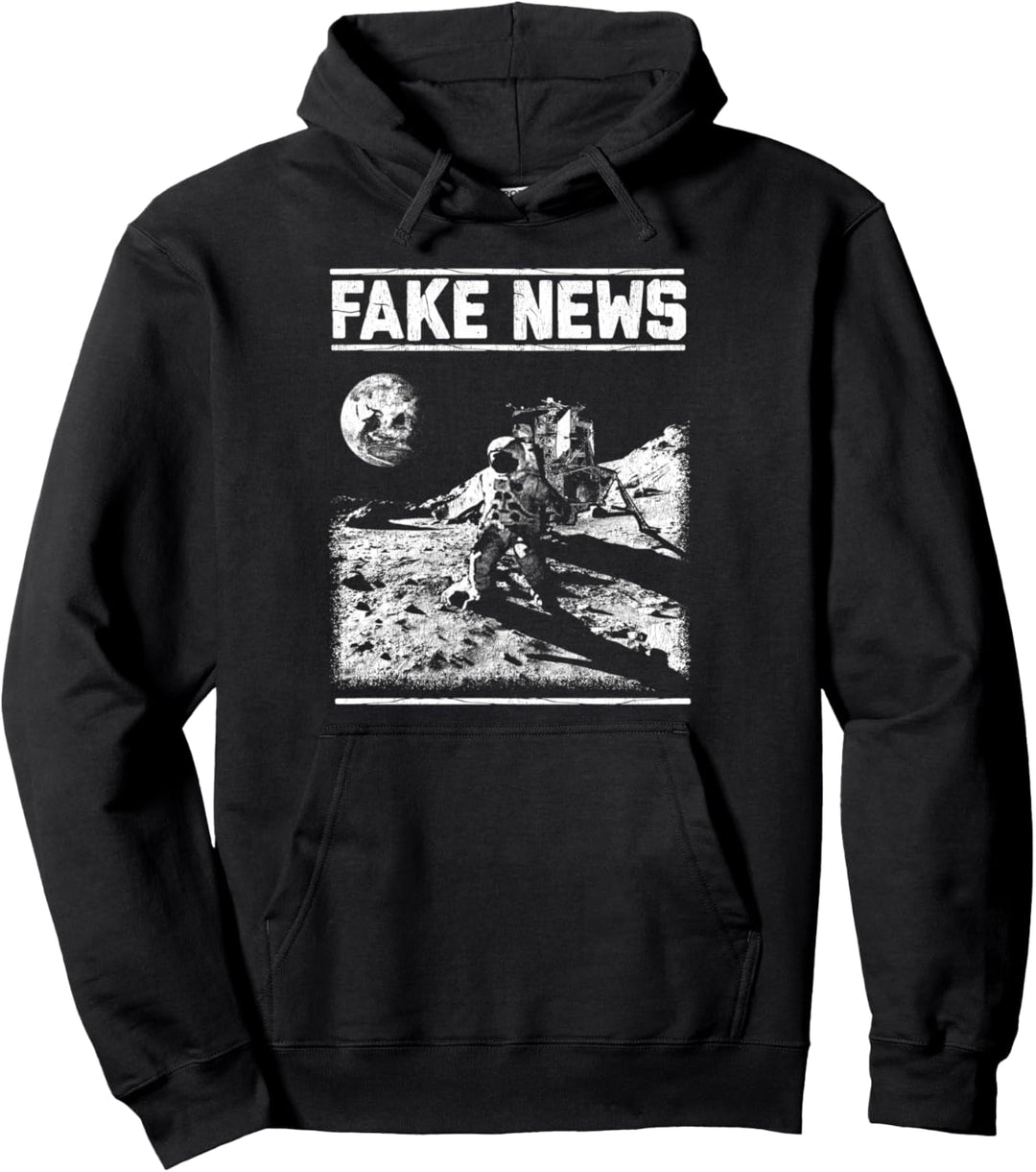 Moon Landing Hoax Apollo 11 1969 Verschwörung Fälschung Pullover Hoodie