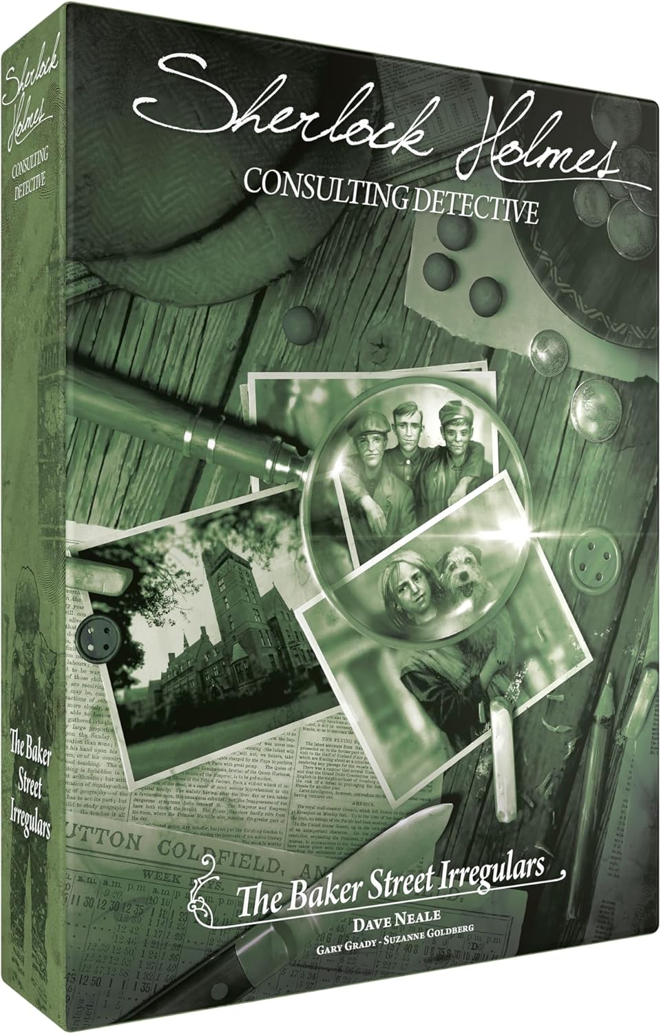 Sherlock Holmes Consulting Detective - Baker Street Irregulars Board Game - Captivating Mystery Game