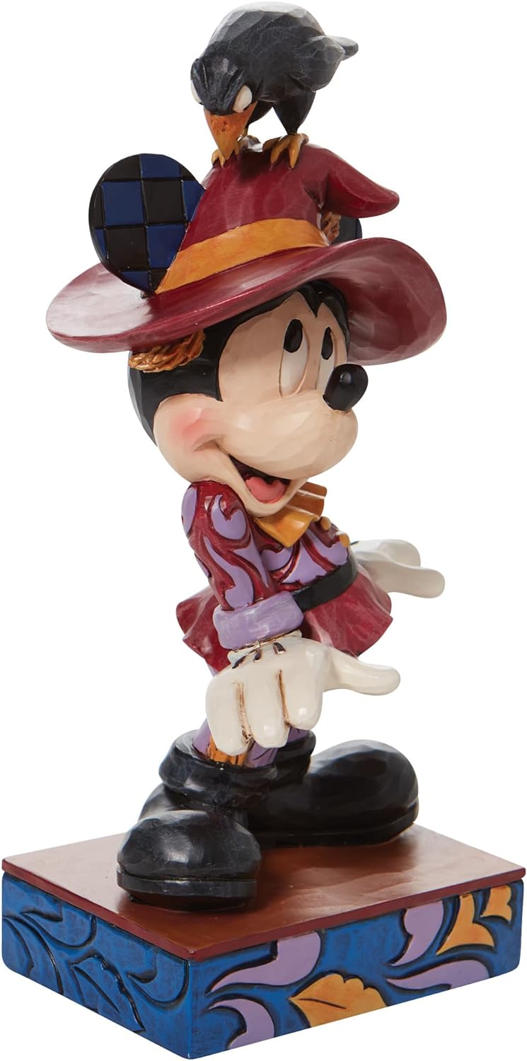 ENESCO Jim Shore Disney Traditions Collection – Mickey and Friends Vogelscheuchen-Figur, 19 cm, Mehr