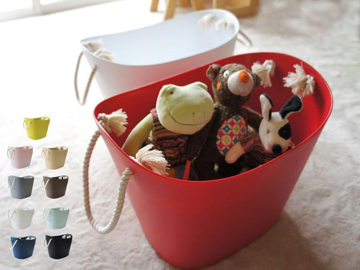 Balcolore Plastic Tub with Rope Handles by Balcolore