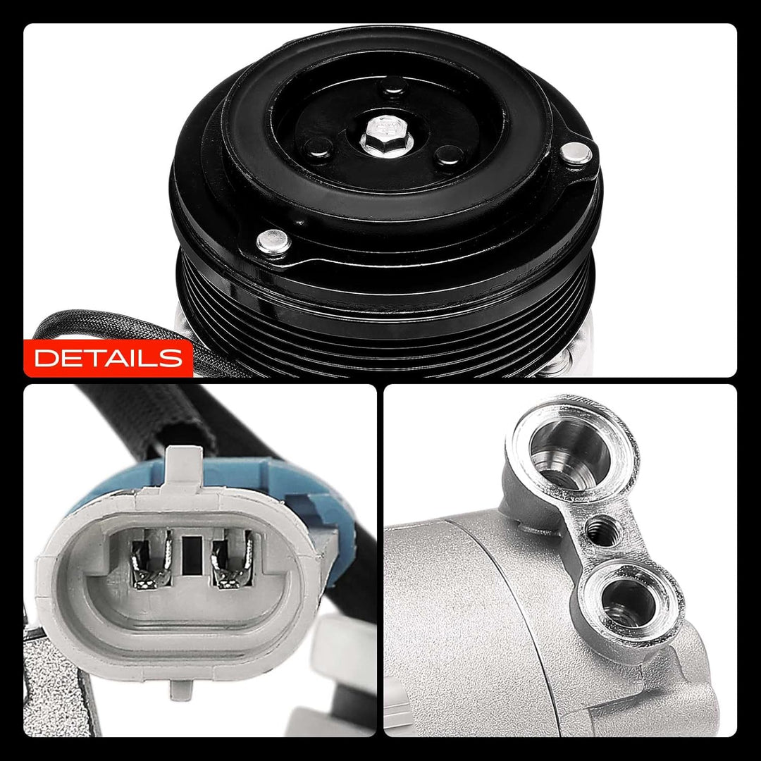 Frankberg Klimakompressor Klimaanlage Kompatibel mit Astra H A04 1.3L 2005-2010 Astra H GTC L08 1.3L