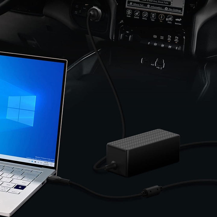 KFD DC 12V-24V KFZ USB C Netzteil Ladegerät für MacBook Pro 16" 15" Air Lenovo Asus ROG Surface Book