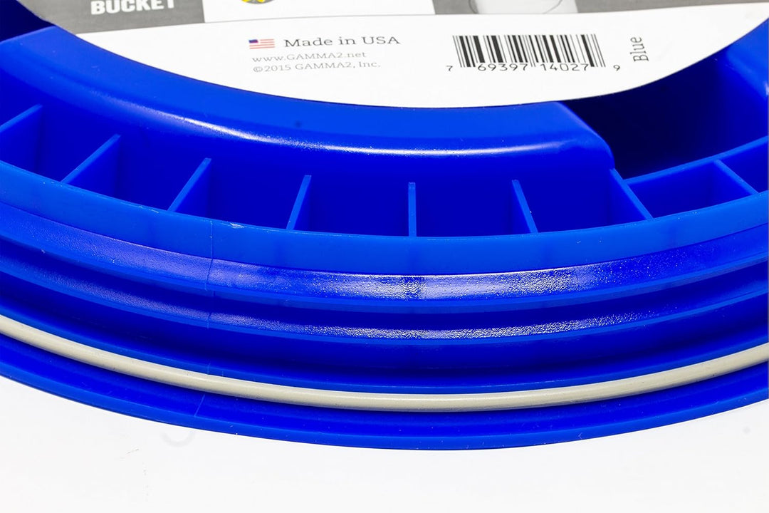 GritGuard Gamma Seal Eimerdeckel blau passend für Grit Guard Wash Buckets Eimer, passend für Meguiar