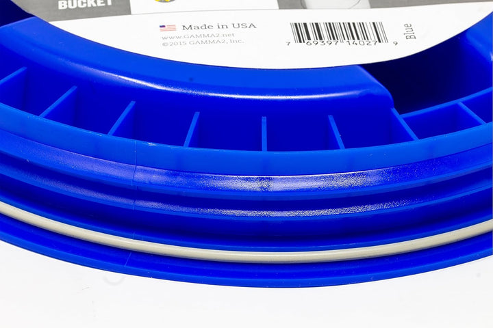 detailmate GritGuard Gamma Seal Eimerdeckel weiss, passend für Grit Guard Wash Buckets Eimer, Meguia