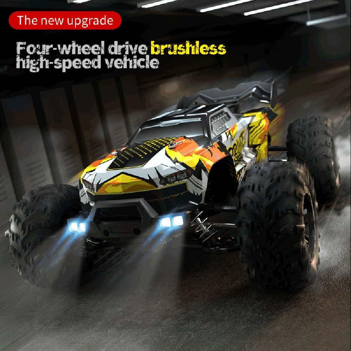 X-Verse 1:16 70KM/H Ferngesteuertes Auto mit Bürstenloser Motor, 4WD RC Auto Geländewagen Offroad, 2