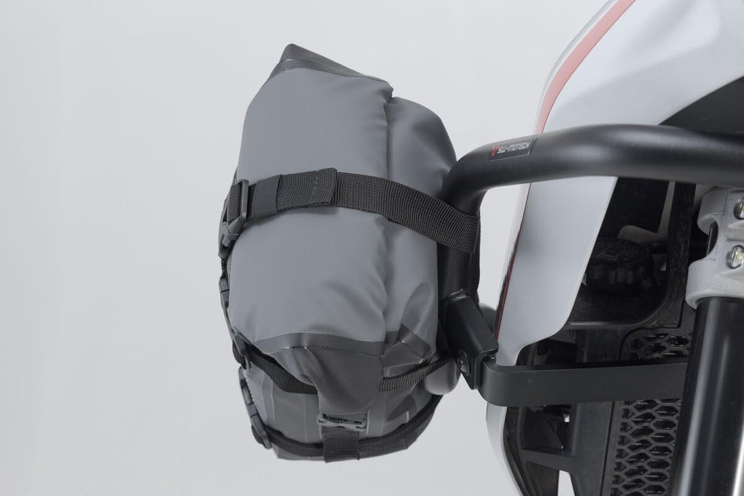 SW-Motech Drybag 80 Motorrad Hecktasche grau Motorradgepack Gepäcktasche 8L Grau Schwarz, 8L Grau Sc