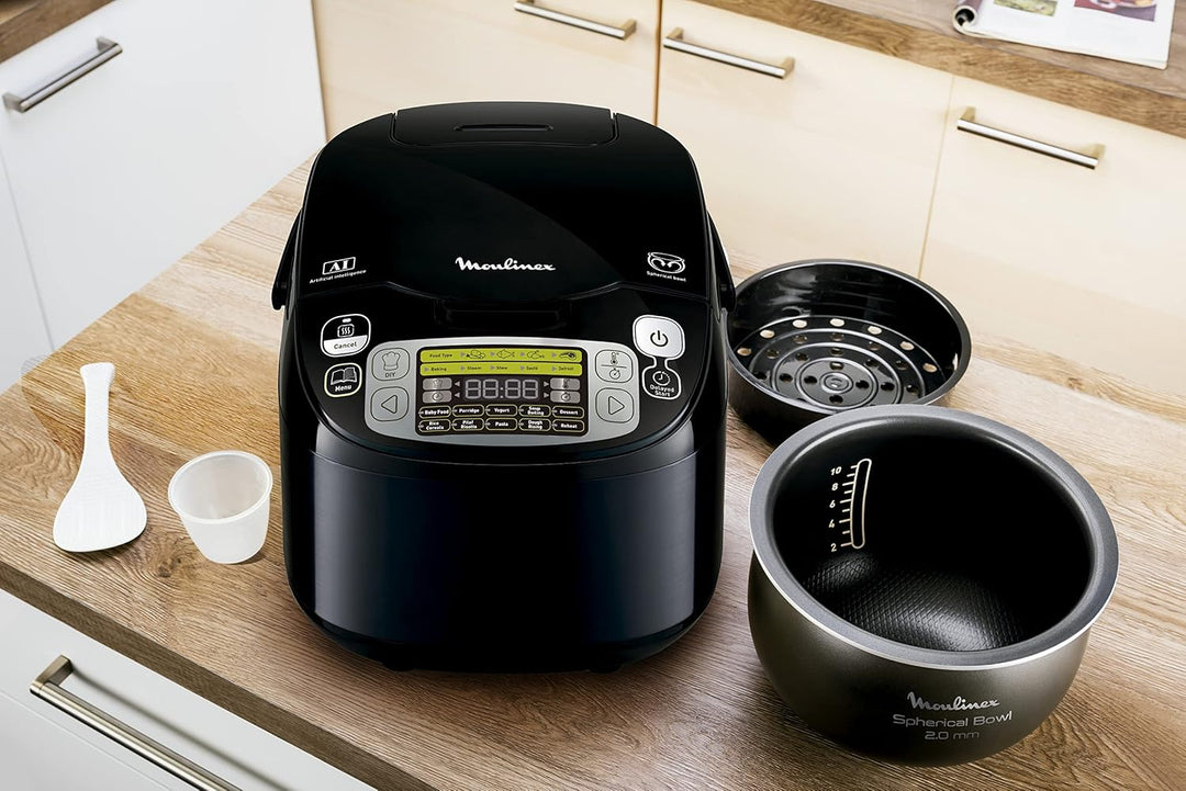 Moulinex MK815800 43 in 1 Schongarer, 750 W, Schwarz