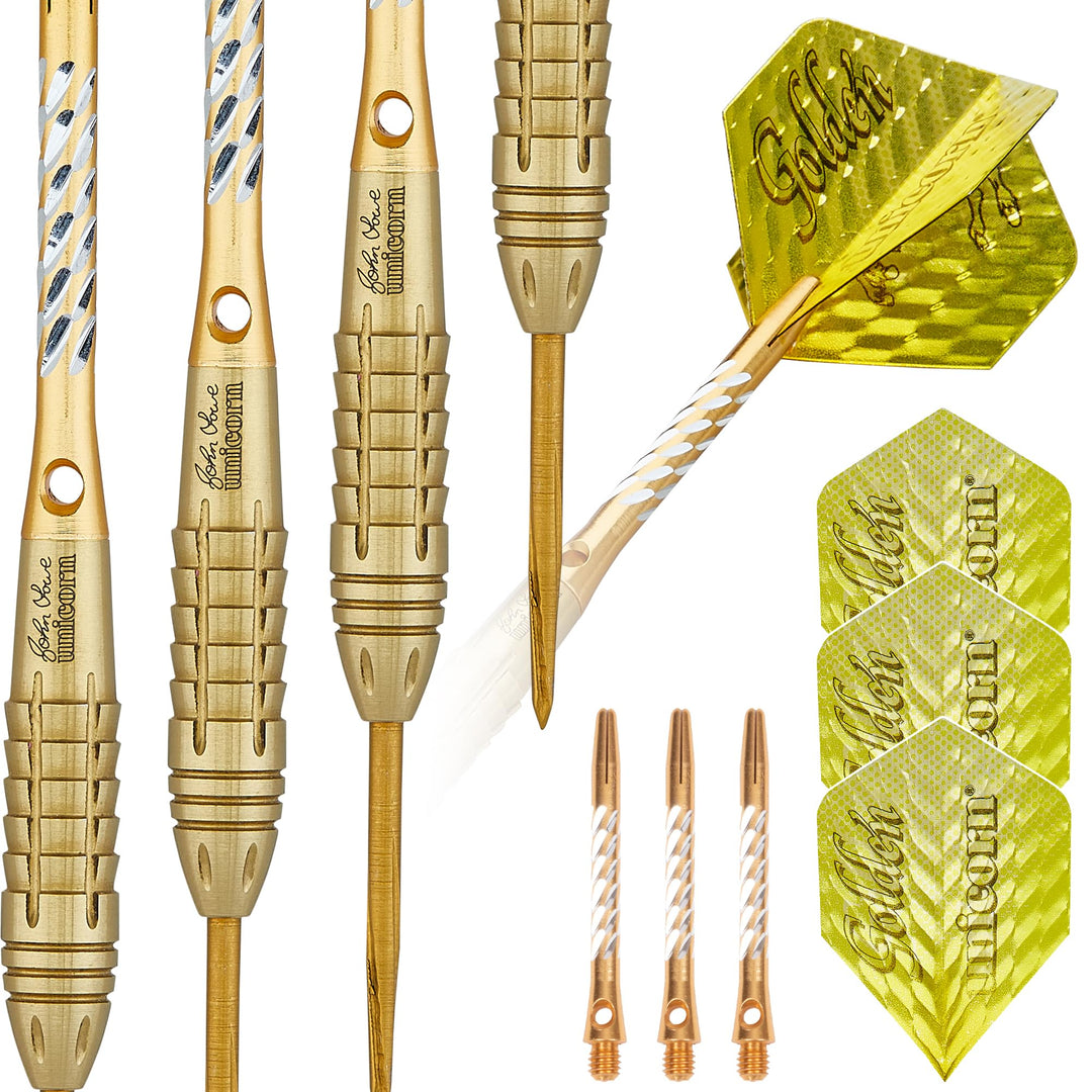 Unicorn Steel Darts World Champion John Lowe Ambassador Phase 3 90% Tungsten Steeltip Darts Steeldar