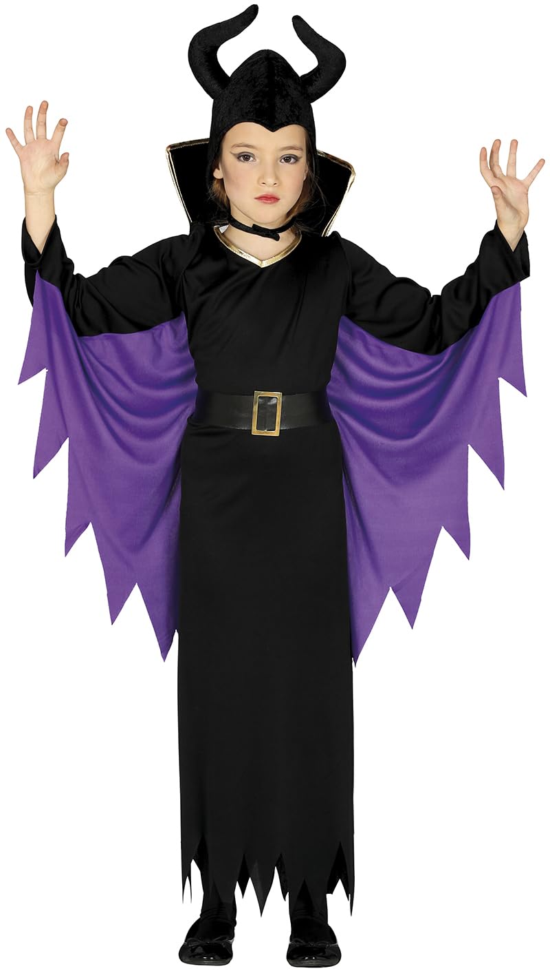 FIESTAS GUIRCA Bösartige Maleficent Kostüm für Mädchen