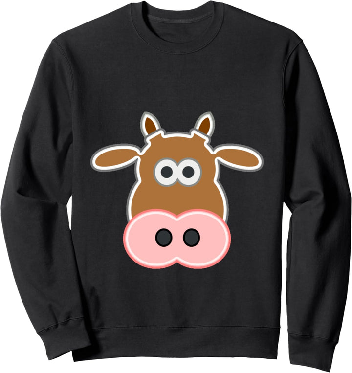 Kuh muhende Nutztiere Sweatshirt