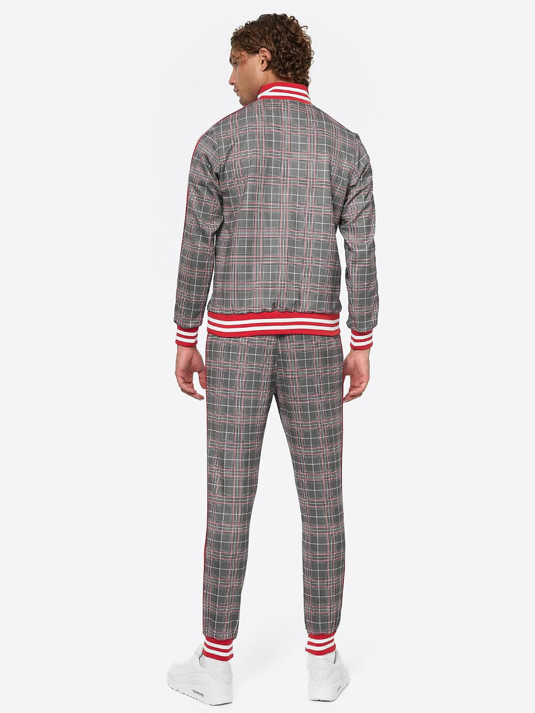 Lonsdale Herren Glatrigill Trainingsanzug XXL blanco, Schwarz, rojo, XXL blanco, Schwarz, rojo