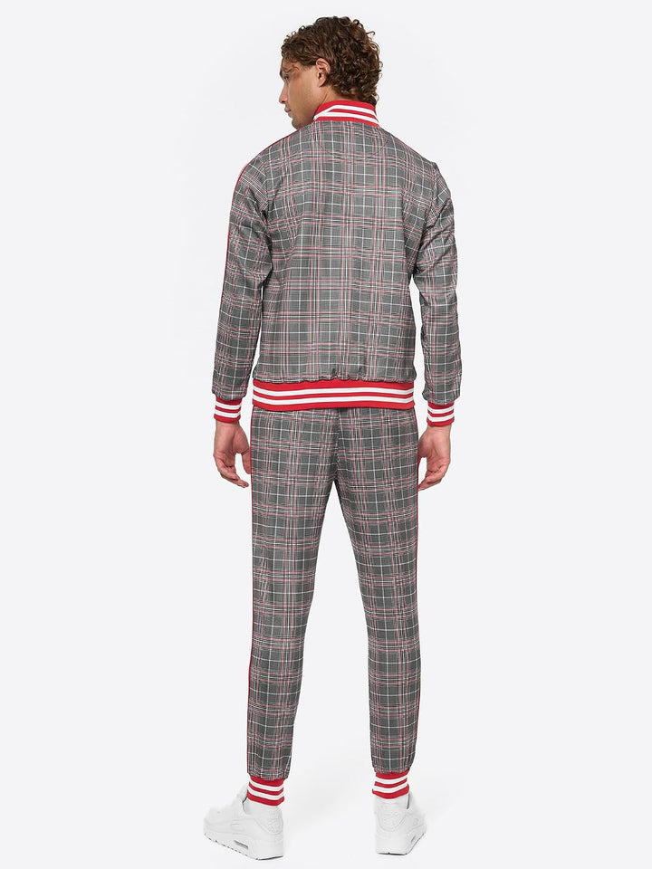 Lonsdale Herren Glatrigill Trainingsanzug XXL blanco, Schwarz, rojo, XXL blanco, Schwarz, rojo