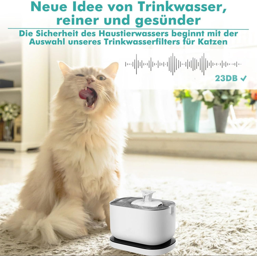 30 Stück Filter Katzenbrunnen，PLWF105/PLWF115/PLWF005 Dockstream Cat Water Fountain，Austausch des Pe