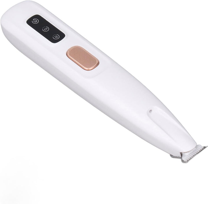 Elektrischer Trimmer, Leiser Betrieb, Fellpflegegerät für Ohren, Augen und Pfoten von Haustieren mit
