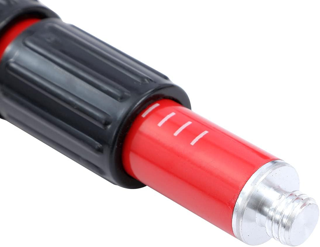 TOPWAY Laser Niveau Teleskopstange 4 m Aluminiumlegierung Teleskop-Nivellierlatte ausziehbarer vom B