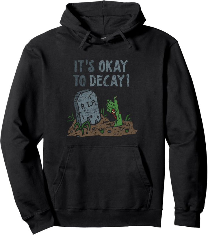 It’s Okay To Decay Gothic Occult Emo Punk Grunge Witch Pullover Hoodie