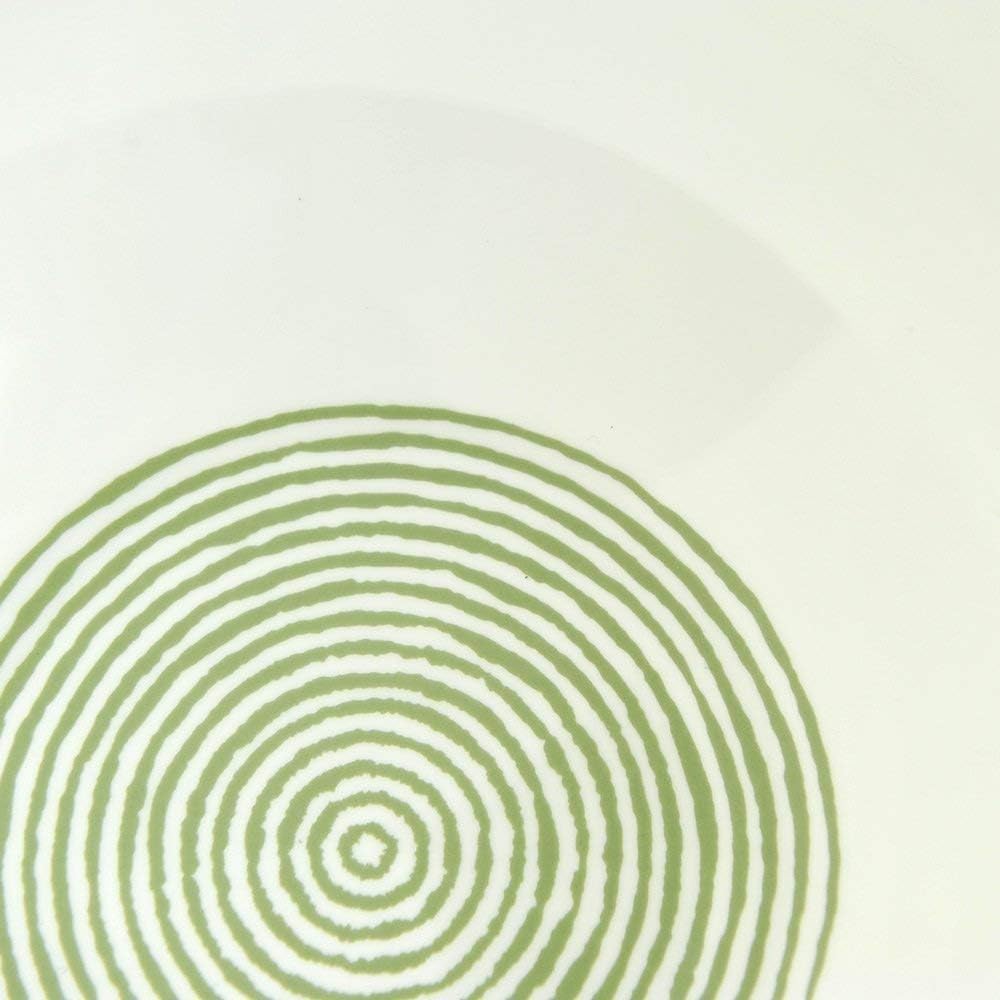 Alessi 4 Stück Suppenteller Acquerello, Weiss