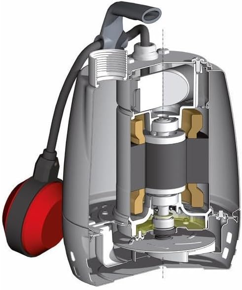 Calpeda GXRM11 Hebepumpe, 0,37 kW, einphasig, 220 V, bis zu 12 m³/h, Lieferung mit Kondensator, vers