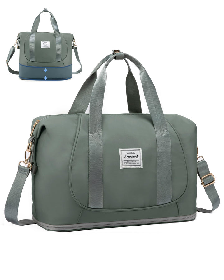 LOVEVOOK Ryanair Handgepäck 40x30x20, Erweiterbare Kleine Reisetasche Handgepäck Tasche für Flugzeug