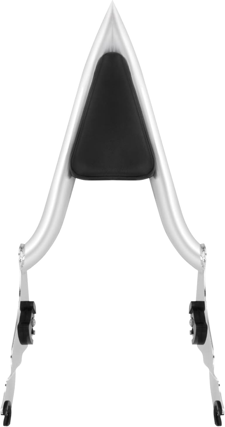 HCmotorku Motorrad Abnehmbare Beifahrer-Rückenlehne hinten Sissy Bar mit Kissen Pad passend für Harl