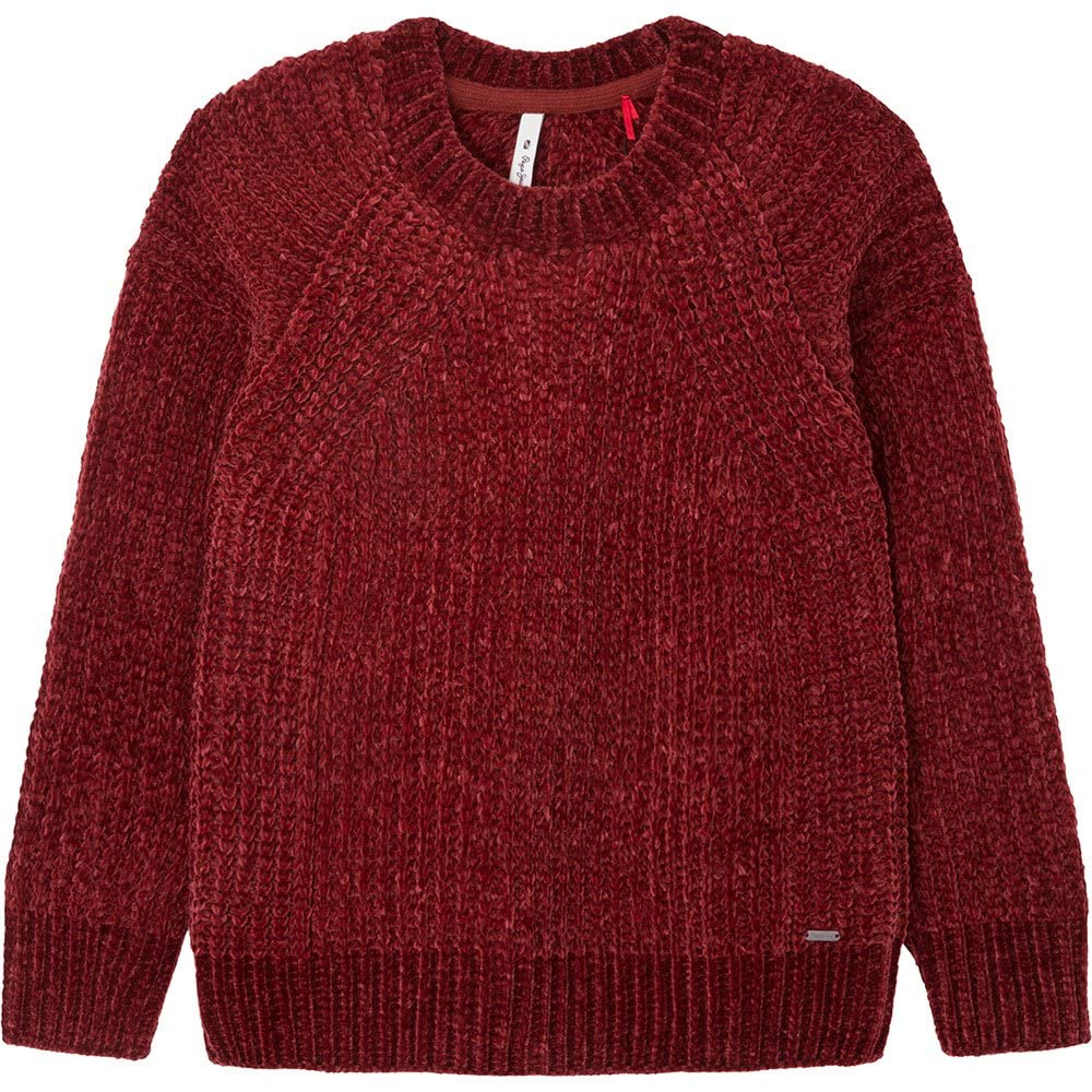 Pepe Jeans Mädchen Xamira Lange Ärmel 16 Jahre Rot (Burnt Red), 16 Jahre Rot (Burnt Red)