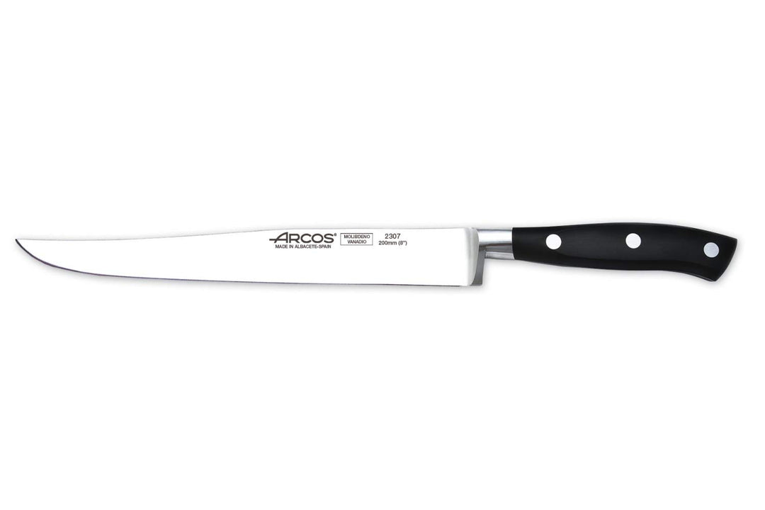 Arcos Küchenmesser aus Nitrum-Edelstahl mit 200 mm Klinge - Ergonomischer Griff aus Polyoxymethylen