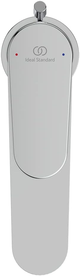 Ideal Standard BC725AA Cerafine O Waschtischarmatur, Chrome, Basin Mixer with Waste Basin Mixer with
