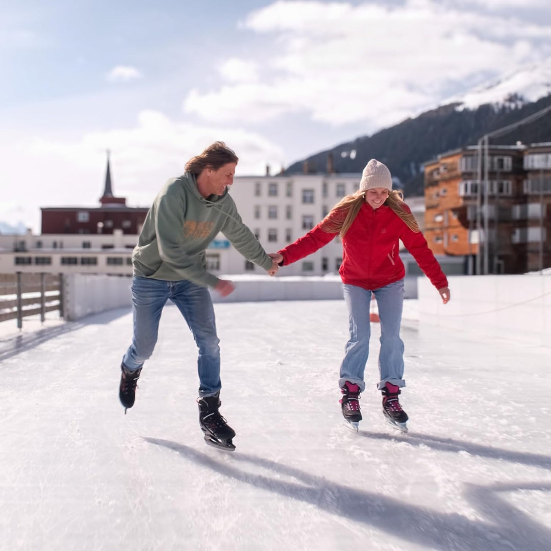 Bladerunner Igniter XT Ice W Allround-Schlittschuh für Freizeitläufer, Damen, Schwarz/Fuchsia 40 (UK