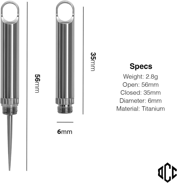 Micro tipick Outdoor Zahnstocher EDC Schlüsselanhänger Werkzeug Camping Picknick mit Schutzhülle Hal