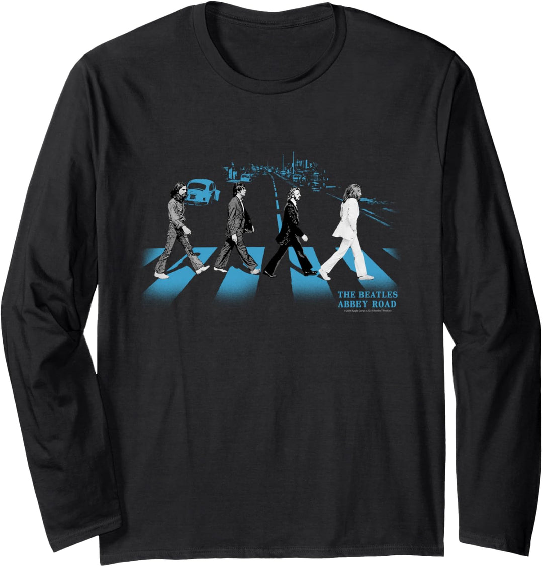 Die Beatles Abbey Road Street Blues Langarmshirt