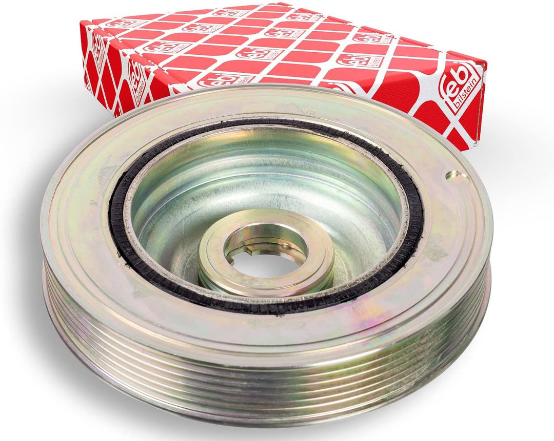 febi bilstein 108765 Riemenscheibe (entkoppelt) für Kurbelwelle, 1 Stück