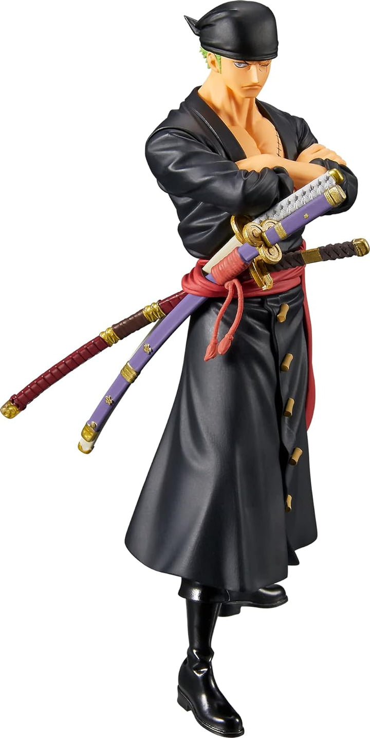 Banpresto DXF The Grandline Series Vol.5 Wanokuni: One Piece - Roronoa Zoro (Ver.A) Statue (17cm) (1