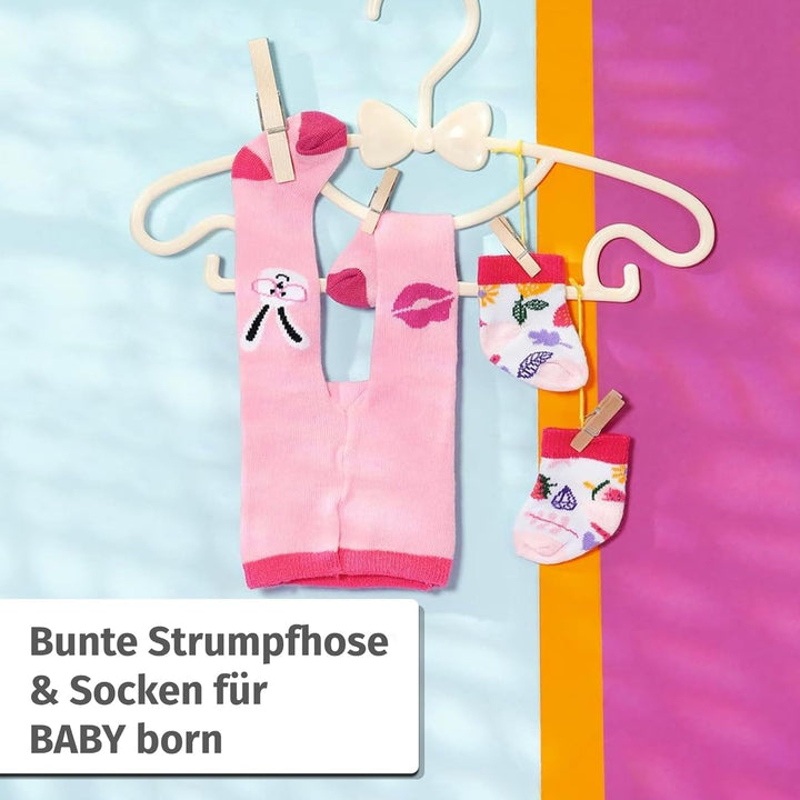 Baby Born Strumpfhose und Socken im Set für 43 cm Puppen, Set Nicht frei wählbar 836064 Zapf Creatio