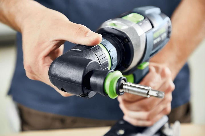 Festool Akku-Schlagbohrschrauber TPC 18/4 5,2/4,0 I-Set QUADRIVE (mit Akkupacks, Schnellladegerät, W