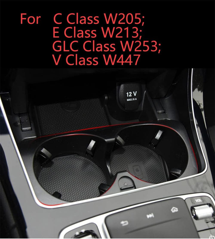 NICAVKIT Mittelkonsolen Getränkehalter W205, Mittelkonsole Becherhalter für W213, Cup Holder für Mer