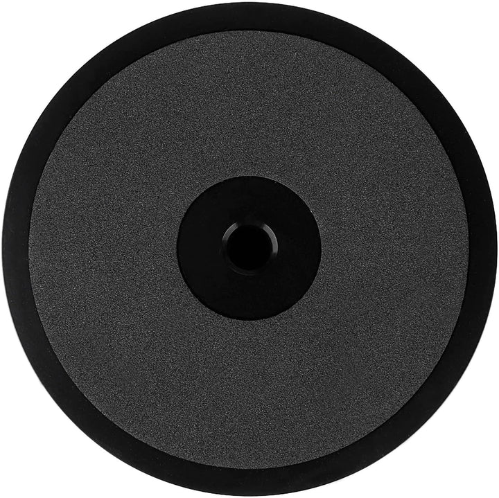 Schwarze Rekord -Gewichtsklemme Plattenspieler Metallscheibenstabilisator Schwarzer (Black), BLACK