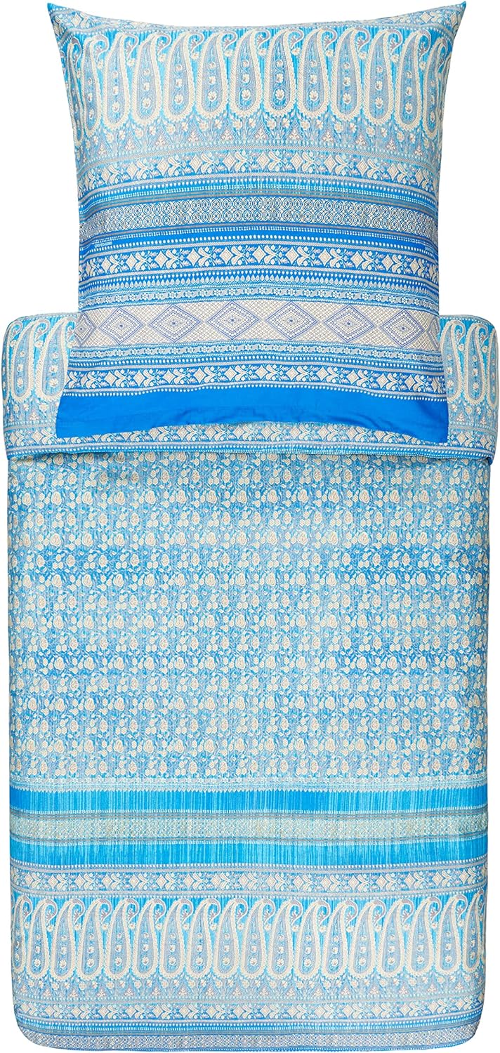 Bassetti Bettwäsche, Baumwolle, TÜRKIS, 155x220, 2