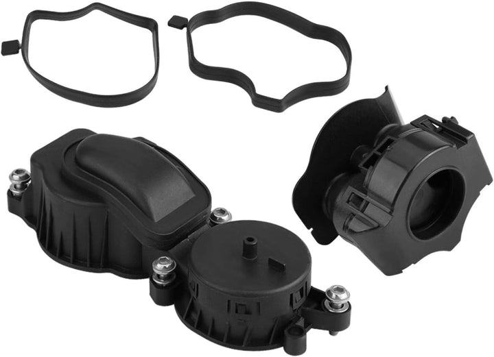 m57 vortex breather + Kurbelgehäuseventil für Ölabscheiderentlüftung 11127799225 Ersatz für E46 E60