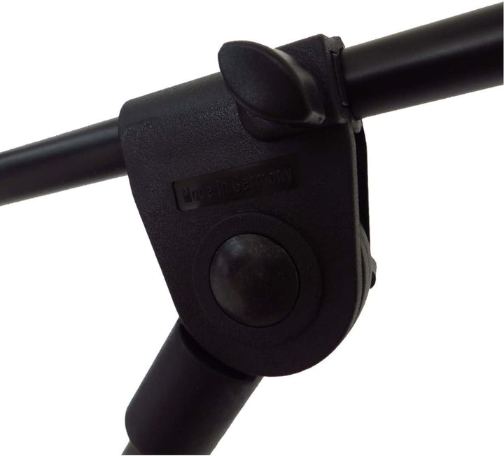 K&amp;M Mikrofonstativ 27700 - Schwarz, Metall, Basic, 3/8" Gewinde, 845-1475 mm, 0.6 kg Belastbarkeit