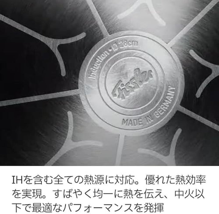 Fissler Levital + Flat / Aluminiumpfanne-beschichtet (Ø 28 cm) Crêpespfanne, antihaftend,erstklassig