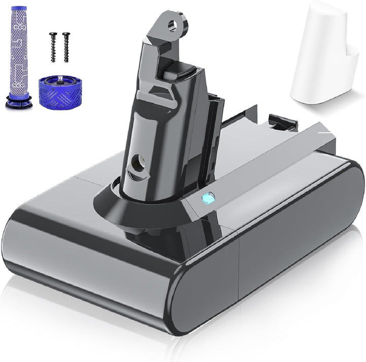 V6 Akku für Dyson, Powtree 6000mAh Ersatzakku für Dyson V6 DC58 DC59 DC61 DC62 DC72 DC74 Animal SV03