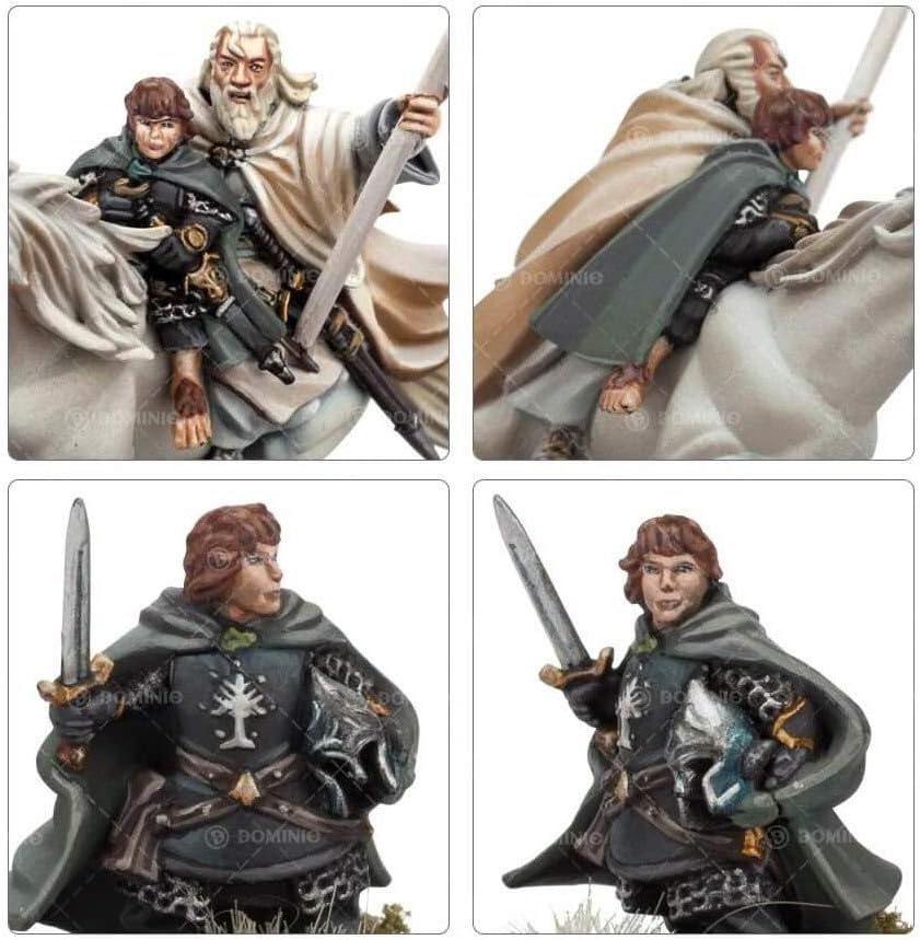Games Workshop Gandalf The White and Peregrin Took