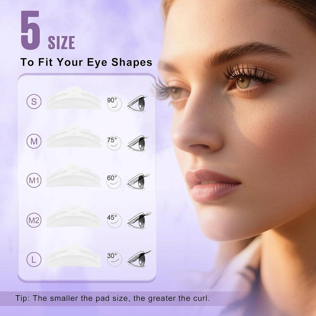Wimpernlifting Set mit Schwarz, 2026 Lash lifting set mit Schwarz, Professionell Natürliche & Dicker