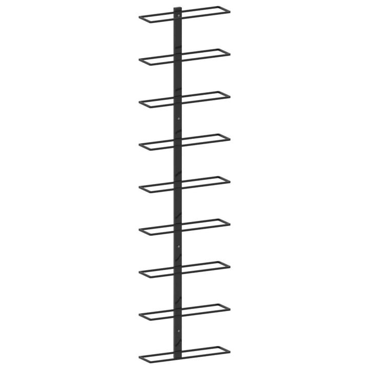 vidaXL Wand Weinregal für 9 Flaschen Flaschenregal Flaschenhalter Wandregal Hängeregal Flaschenständ