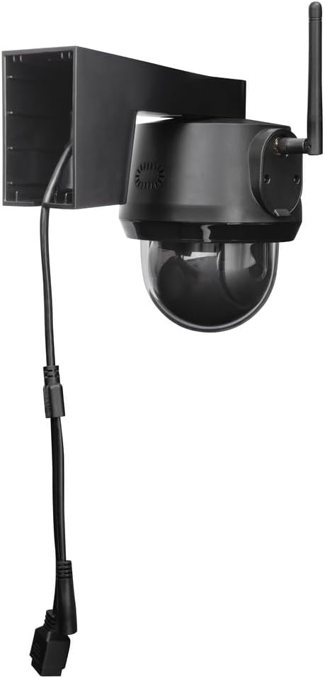 ABUS SmartLook Schwenk-Neige-Kamera 4K - WLAN, Aussen, App, Nachtsicht Schwarz Einzelstück, Schwarz