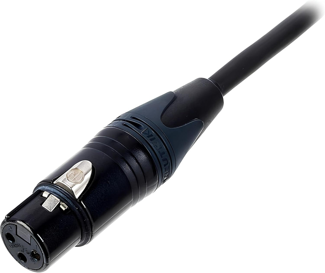CORDIAL Kabel micro XLR 10 m Kabel MICROPHONE Select symmetrisch Standard Noir 10 M, Noir 10 M