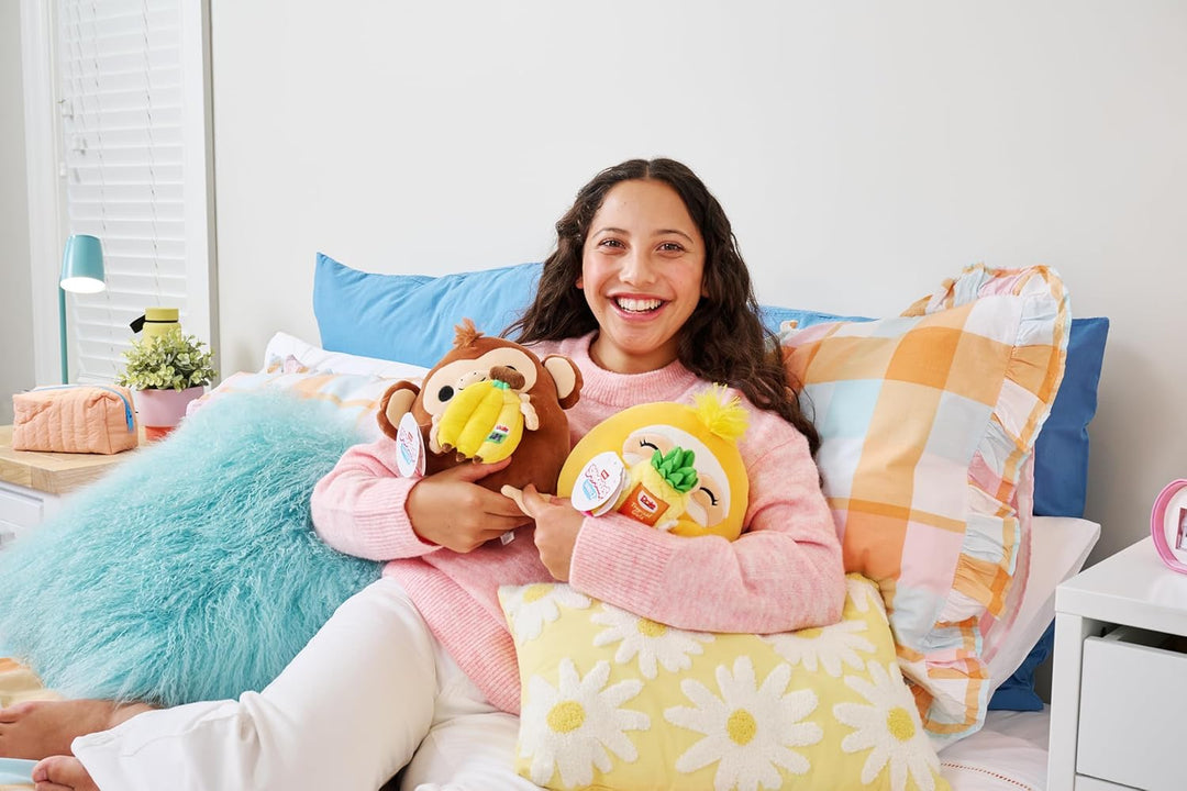 Snackles, Series 2, Platypus (Subway, Cookie), Plush Toy, Cuddly Squishy Comfort Plush with License