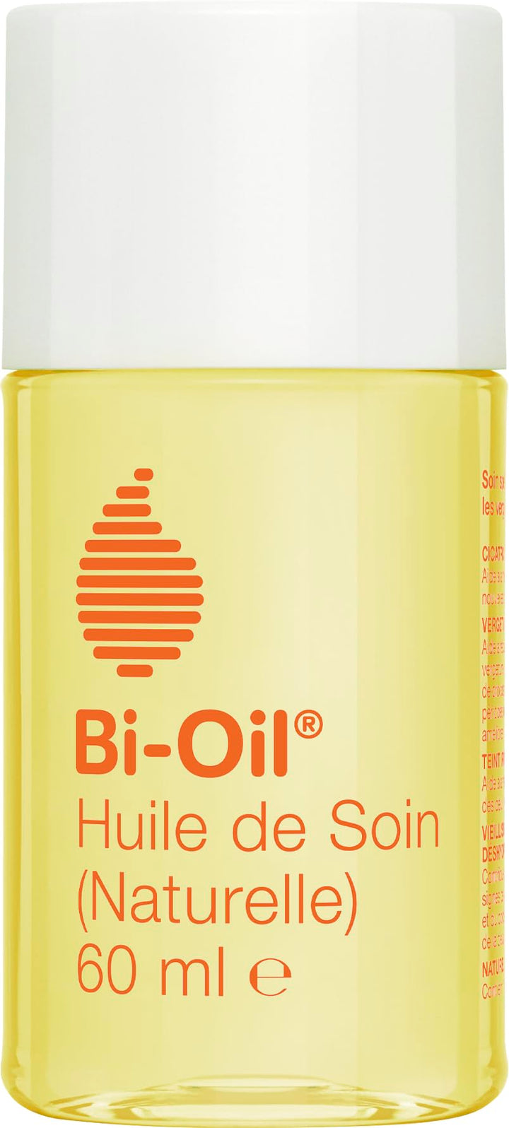 Bi-Oil Natürliches Pflegeöl – Spezialisierte Pflege für Dehnungsstreifen, Narben, trockene Haut und