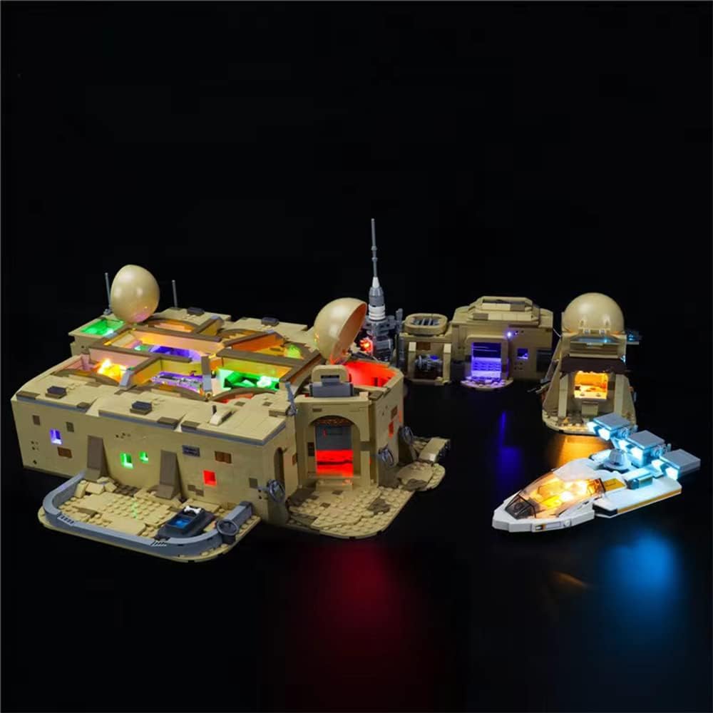 GEAMENT LED Licht-Set Kompatibel mit Lego Mos Eisley Cantina - Beleuchtungsset für Star Wars 75290 B